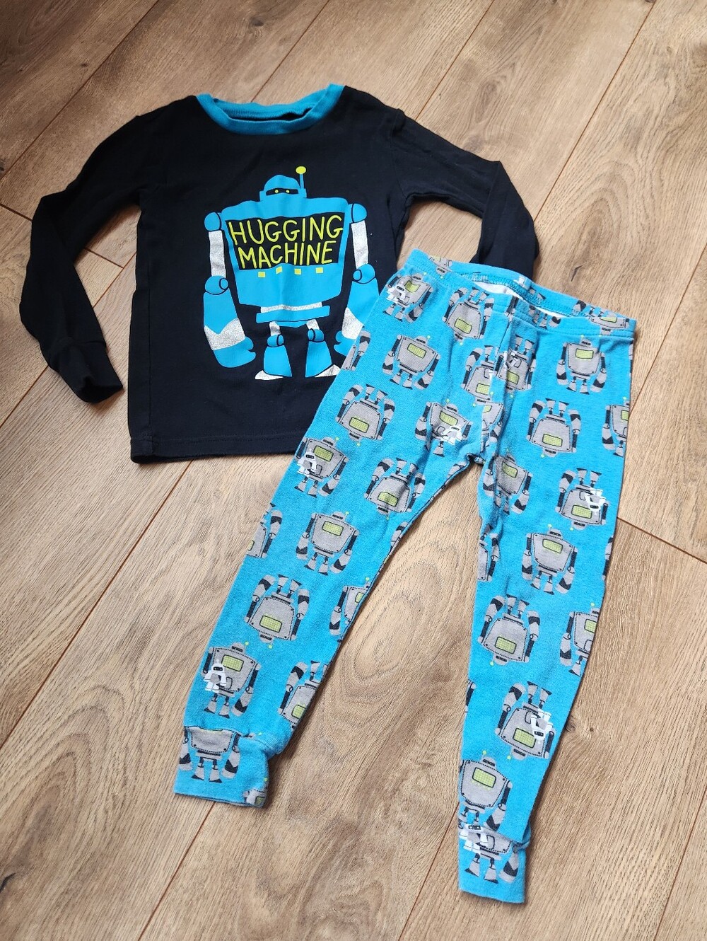 3t Boys Robot pajama Set